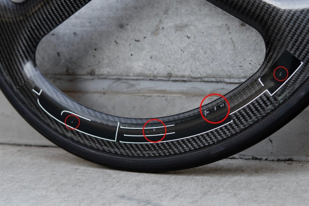 HED. H3 FRONT WHEEL 【USED】