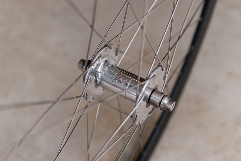 【USED】H PLUS SON SL-42 × PHILWOOD HIGH FLANGE TRACK HUB Custom Wheel (Front)