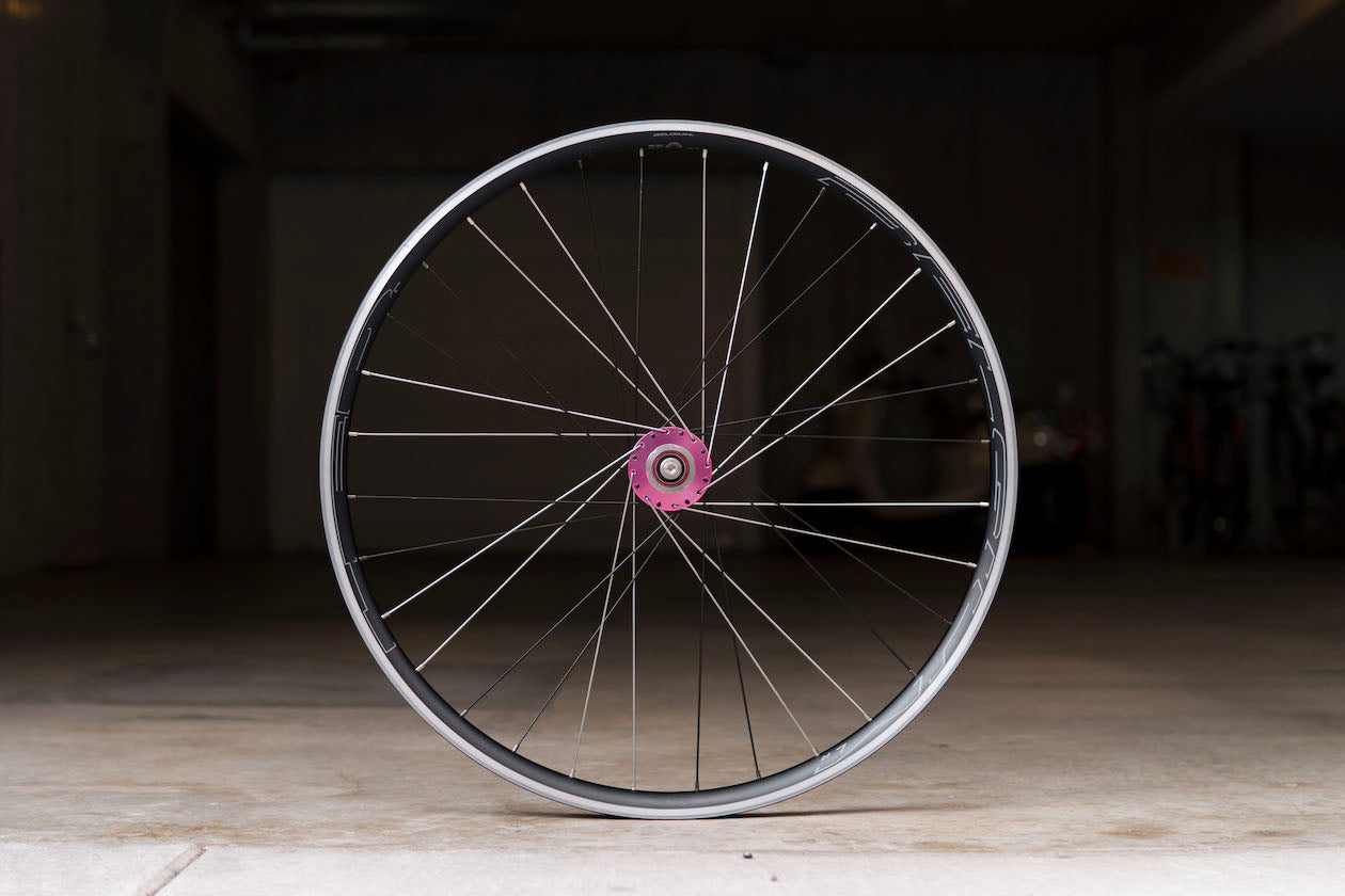 USED】HED. BELGIUM R × PHILWOOD HIGH FLANGE TRACK HUB Custom Wheel (Re