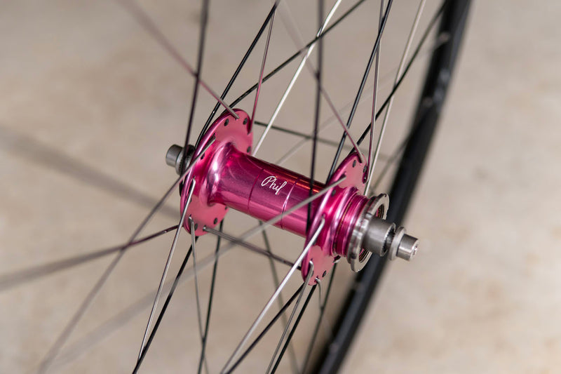 【USED】HED. BELGIUM R × PHILWOOD HIGH FLANGE TRACK HUB Custom Wheel (Rear)