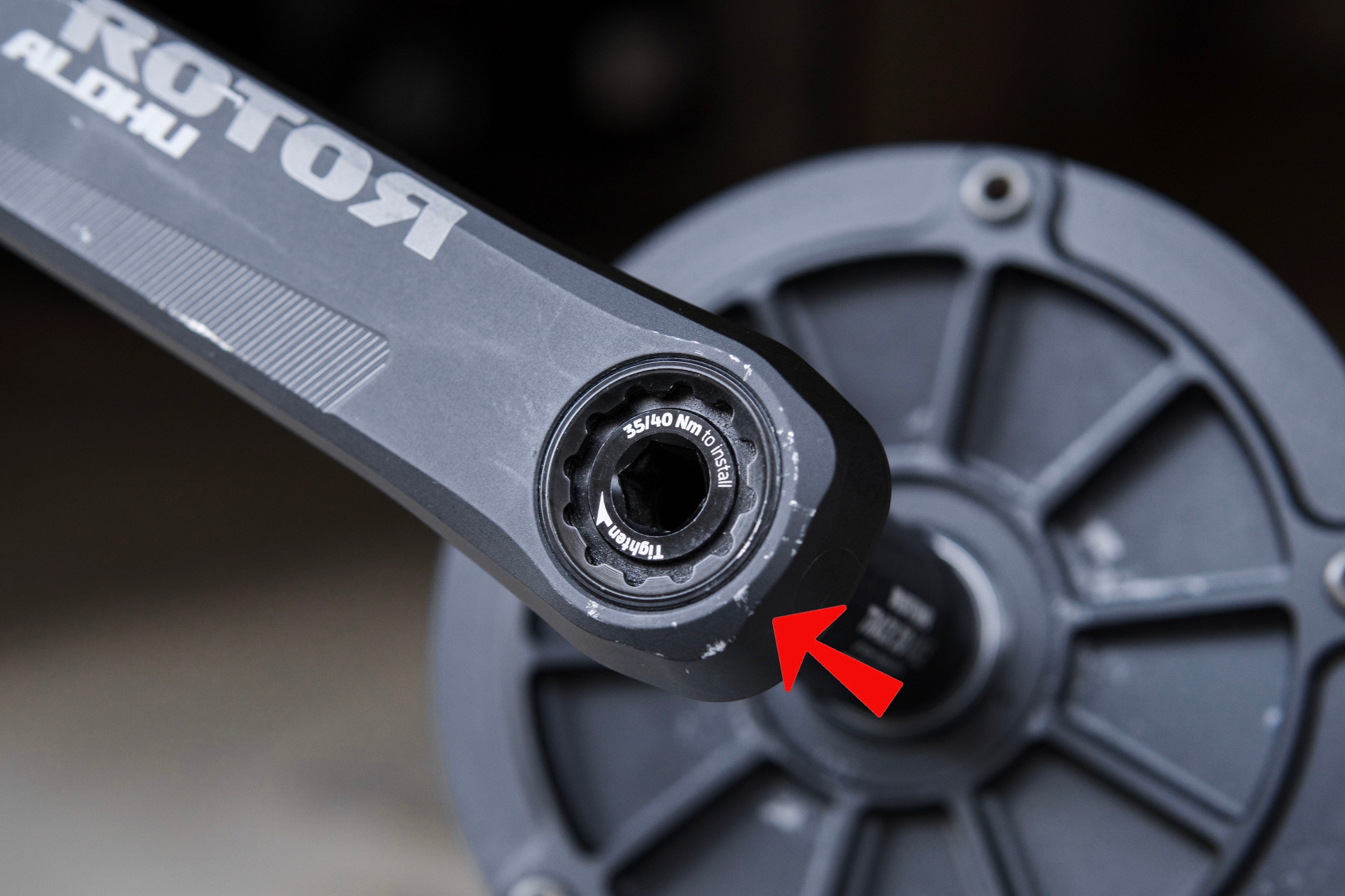 ROTOR ALDHU TRACK CRANK with WISH BONE BB 【USED】