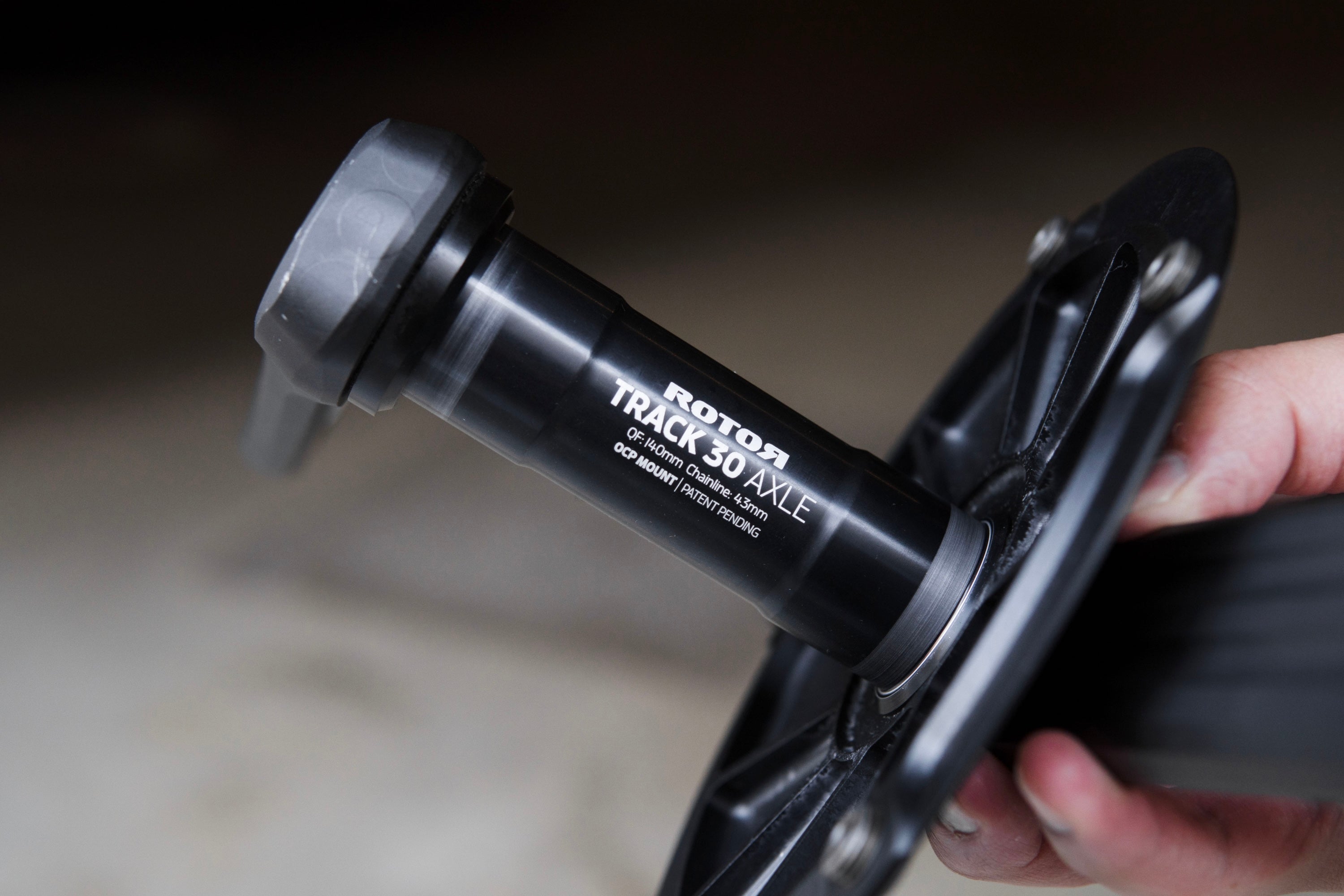 ROTOR ALDHU クランク+WISHBONE セラミックBBセット ROTOR ALDHU TRACK CRANK with WISH BONE BB 【USED】