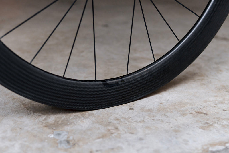 【USED】BROTURES F55 CARBON RIM × DT SWISS TRACK HUB Custom Wheel (Front)