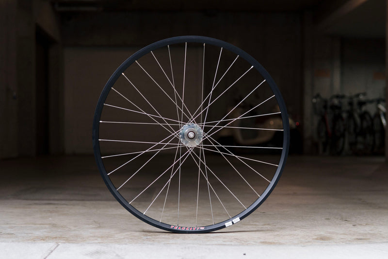 【USED】VELOCITY A23 NON-MSW × PHILWOOD HIGH FLANGE TRACK HUB Custom Wheel (F/R Set)