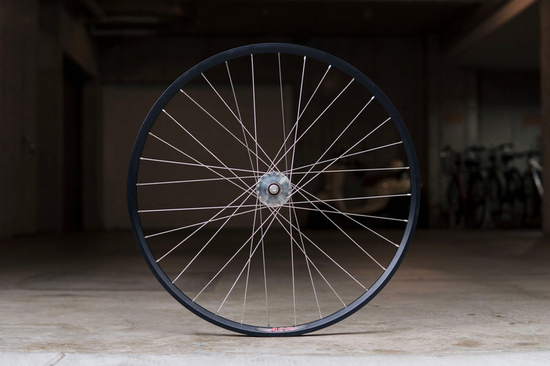 【USED】VELOCITY A23 NON-MSW × PHILWOOD HIGH FLANGE TRACK HUB Custom Wheel (F/R Set)