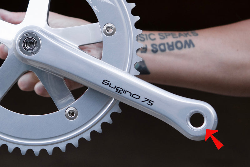 SUGINO SG75 TRACK CRANK (純正BB付属）【USED】