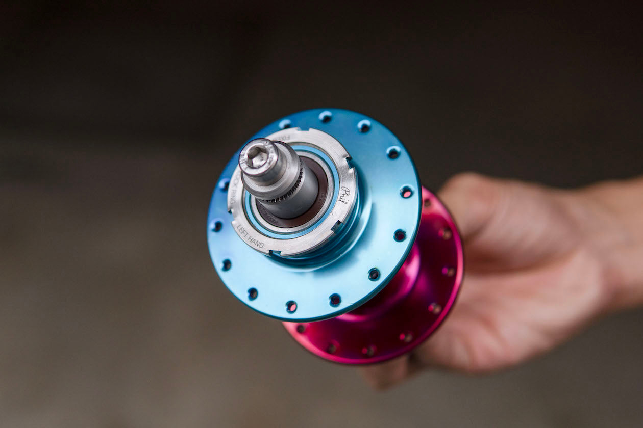 USED】PHILWOOD × MASH SF × CCA Anodized Track Hub (前後セット)