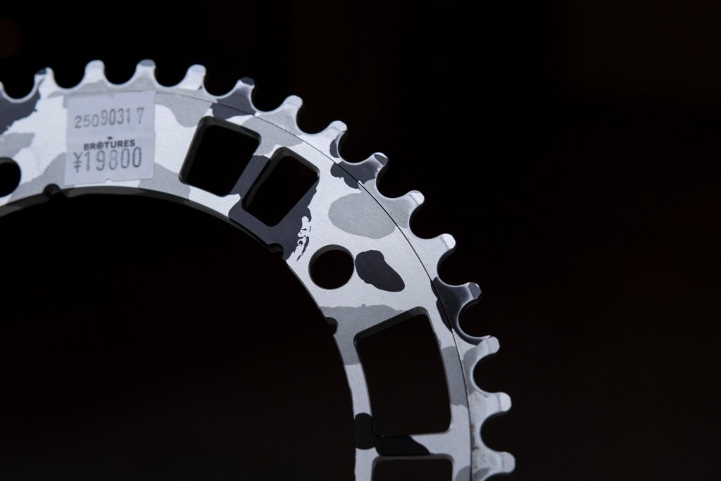 AARN TRACK CHAINRING (CAMO / 47T)【USED】