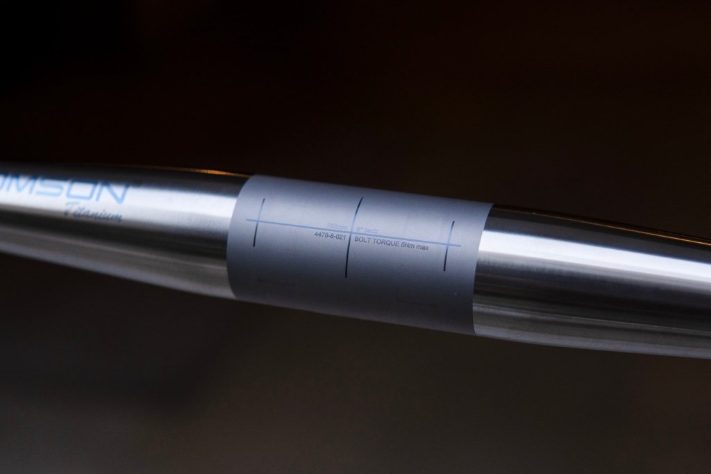 THOMSON Titanium Back Sweep Bar 【USED】
