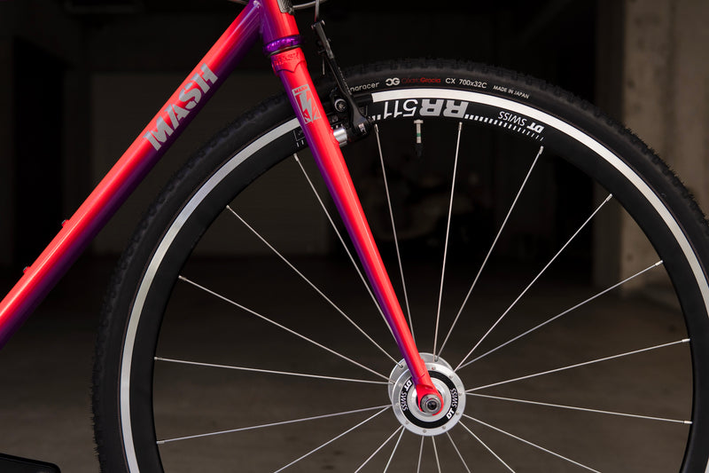 MASH STEEL (neon red-purple fade / C-T520mm) 【USED】