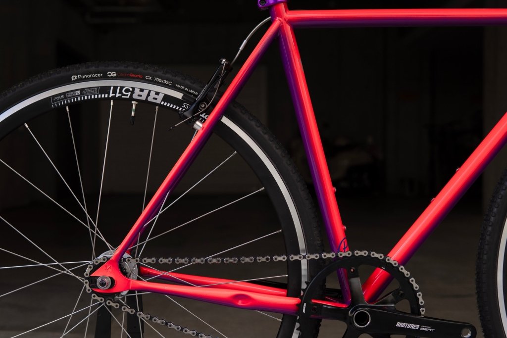 MASH steel neon fade steel MASHSF フレーム S MASH All Road 2024 Neon Fade Frame Set