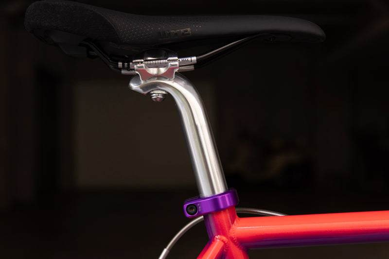 MASH STEEL (neon red-purple fade / C-T520mm) 【USED】