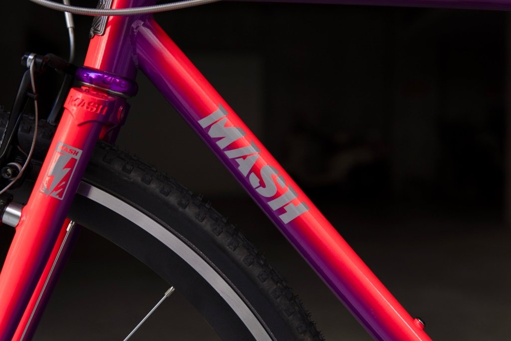 MASH STEEL (neon red-purple fade / C-T520mm) 【USED】