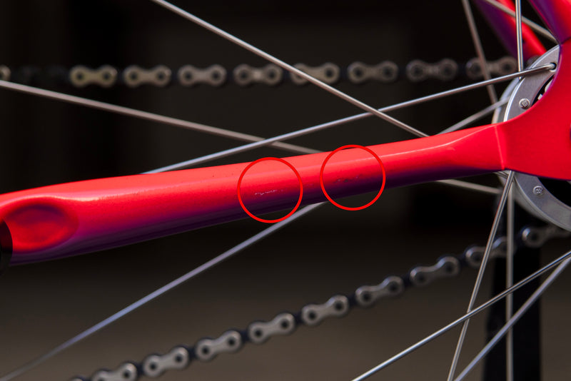 MASH STEEL (neon red-purple fade / C-T520mm) 【USED】