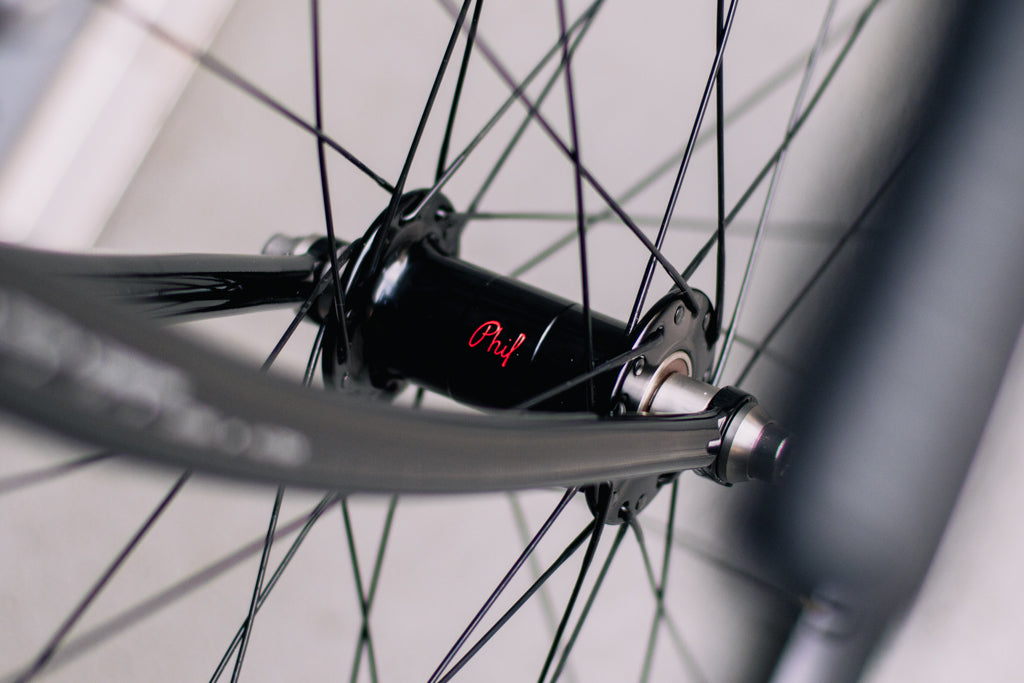 PHILWOOD LOW FLANGE TRACK HUB Black