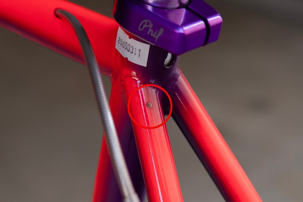 MASH STEEL (neon red-purple fade / C-T520mm) 【USED】