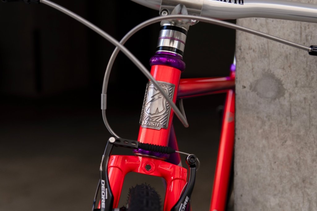 レッド アルミニウム自転車フレーム 8630 レッド アルミニウム自転車フレーム 8630