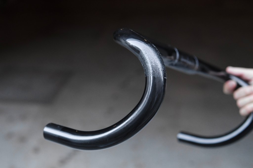 THOMSON CARBON DROP BAR AERO (400mm) 【USED】