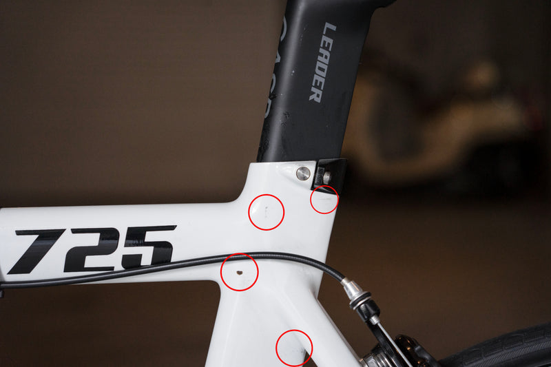 LEADER 725TR Complete Bike (WHITE / S) 【USED】