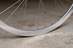 H PLUS SON SV-30 (CHROME) × DURA-ACE TRACK HUB Custom Wheel F/R Set 【USED】