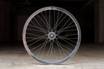 H PLUS SON SV-30 (CHROME) × DURA-ACE TRACK HUB Custom Wheel F/R Set 【USED】