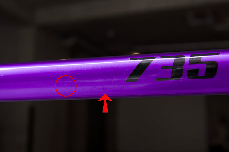 LEADER 735TR Basic Complete Bike (PURPLE / M)【USED】