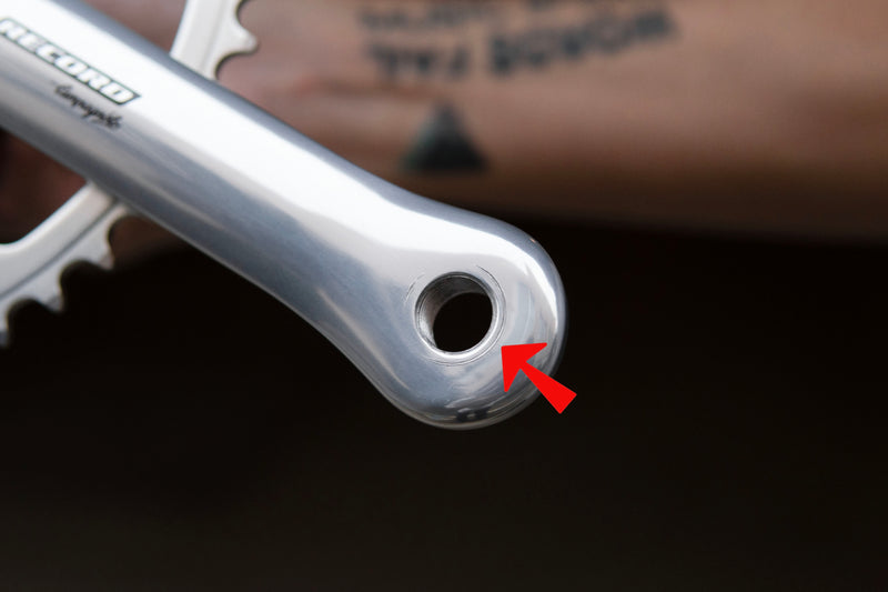 CAMPAGNOLO RECORD PISTA TRACK CRANK SET (47T)  BB付属