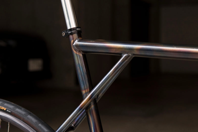 VENDETTA CrMo 4130 Low Tapered Triple T / ALPINA FORK (RAW / C-T580) 【USED】