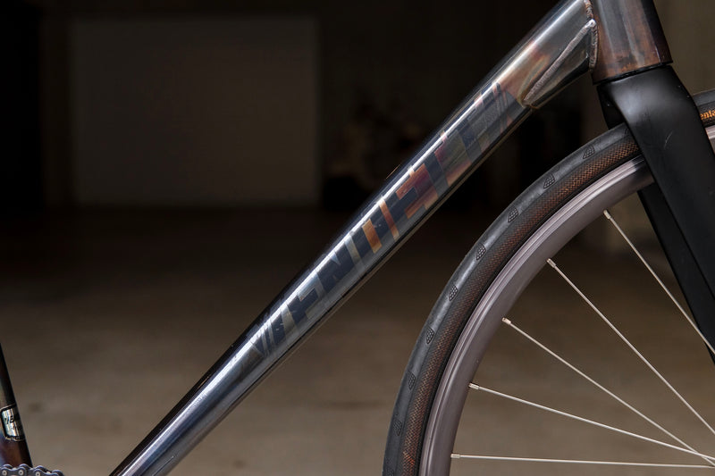 VENDETTA CrMo 4130 Low Tapered Triple T / ALPINA FORK (RAW / C-T580) 【USED】