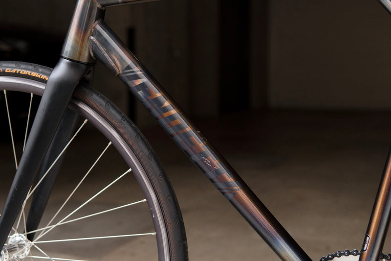 VENDETTA CrMo 4130 Low Tapered Triple T / ALPINA FORK (RAW / C-T580) 【USED】