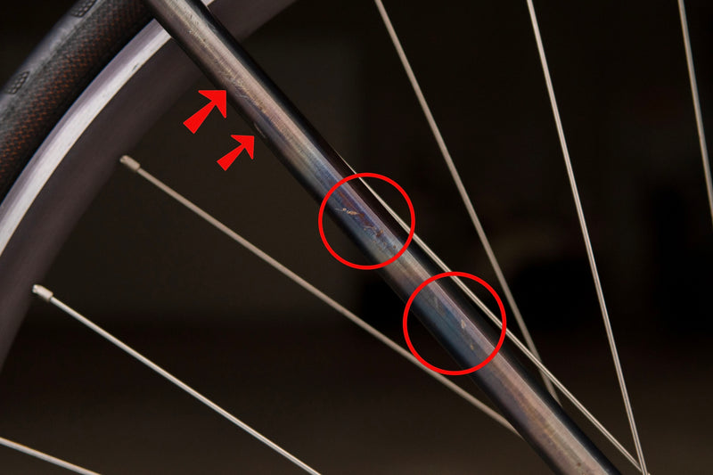 VENDETTA CrMo 4130 Low Tapered Triple T / ALPINA FORK (RAW / C-T580) 【USED】