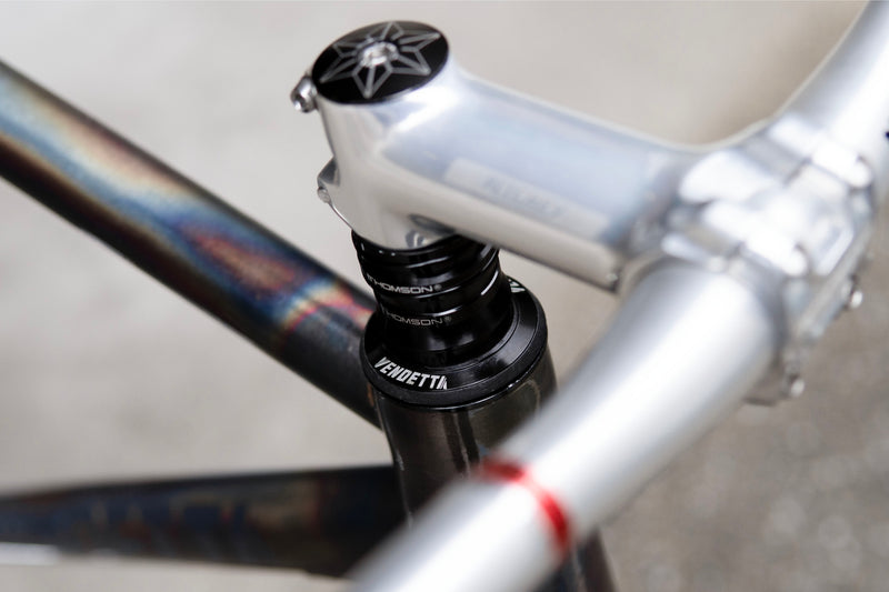 VENDETTA CrMo 4130 Low Tapered Triple T / ALPINA FORK (RAW / C-T580) 【USED】