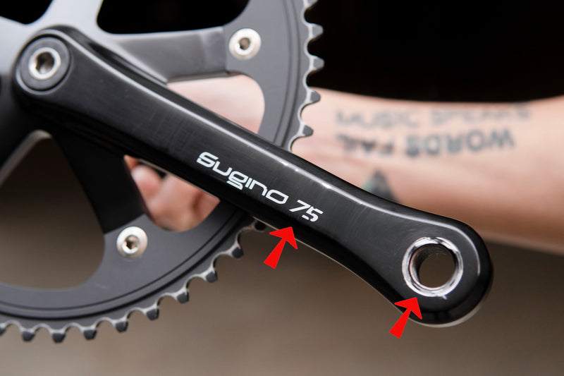 SUGINO SG75 CRANK with SSG144 (49T)【USED】