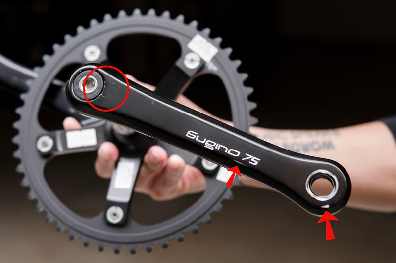 SUGINO SG75 CRANK with SSG144 (49T)【USED】