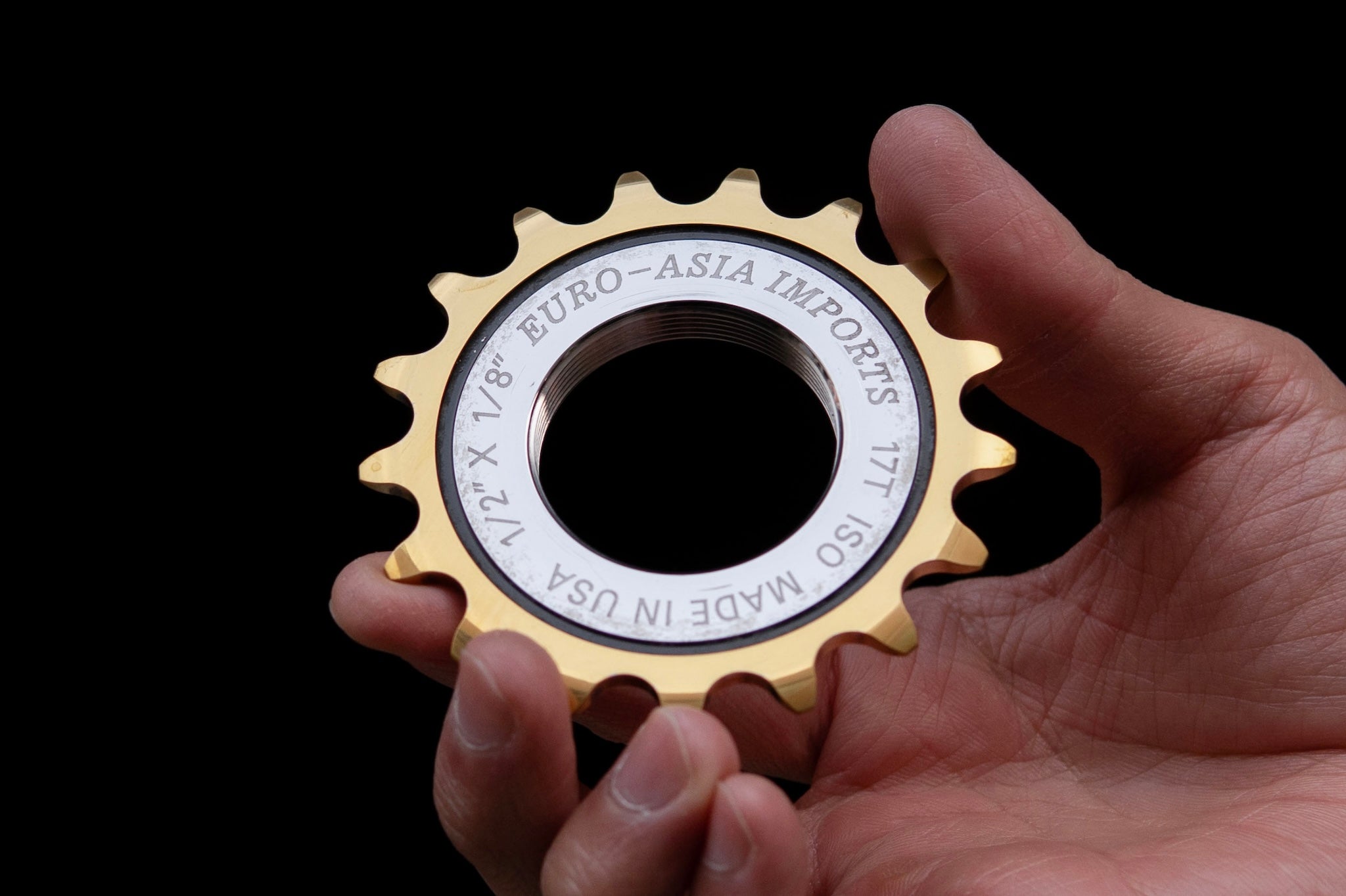 パーツ euroasia goldmedal 17T EURO ASIA GOLD MEDAL PRO TRACK COG (17T)【USED】