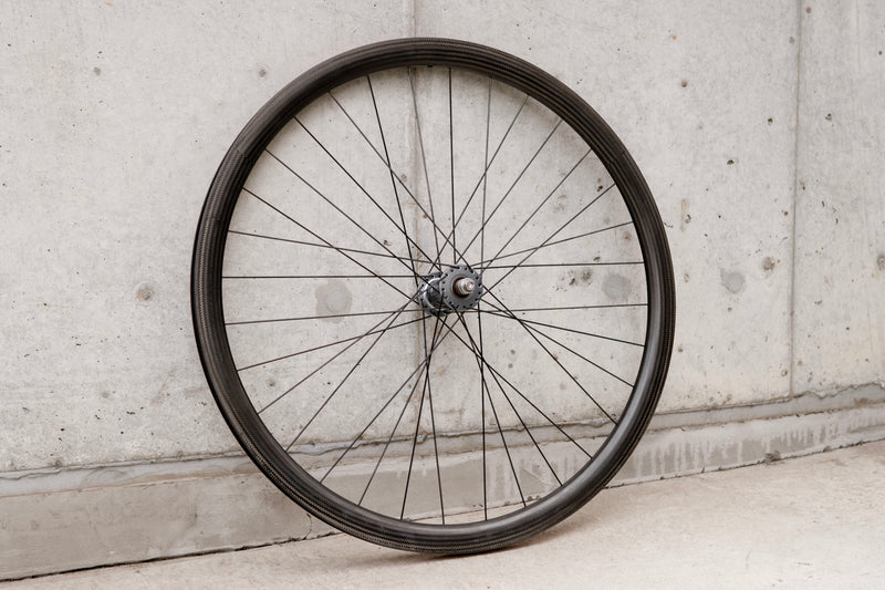 BROTURES F35 × PHILWOOD LOW FLANGE TRACK HUB Custom Wheel F/R Set【USED】