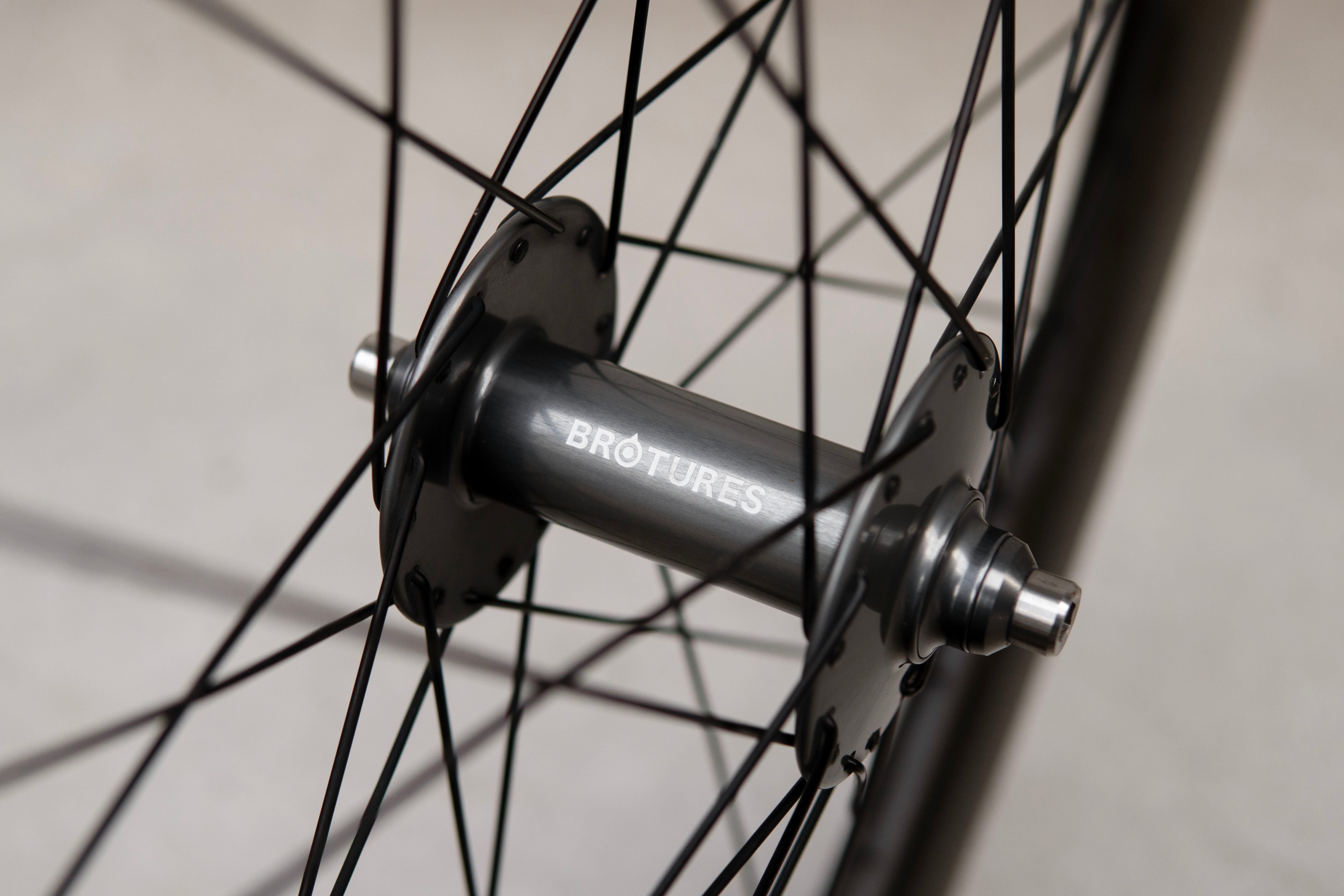 パーツ Brotures F69 rim - Front BROTURES F69 × MACK HUB SUPERLIGHT Custom Wheel F/R Set【USED】