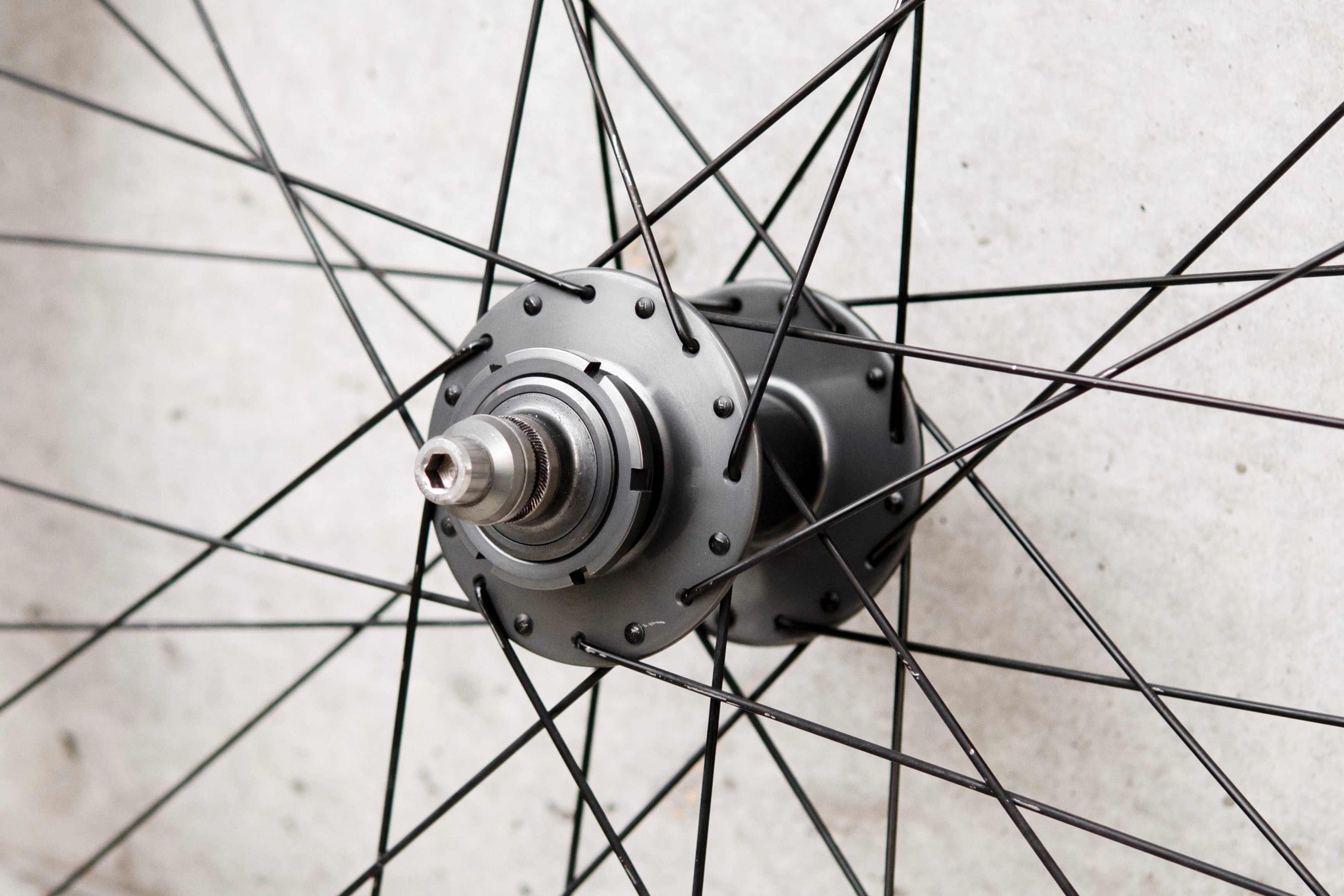 BROTURES F69 × MACK HUB SUPERLIGHT Custom Wheel F/R Set【USED】