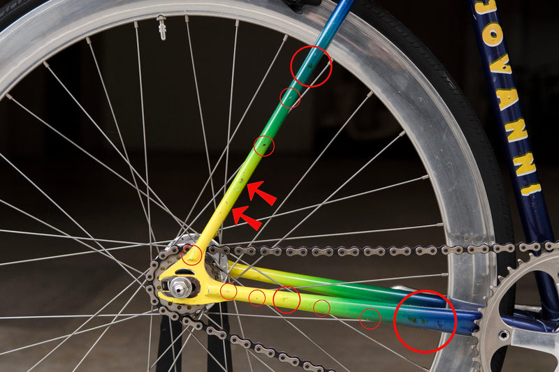 JOVANNI JAPAN MADE TRACK FRAME (C-T525mm)【USED】