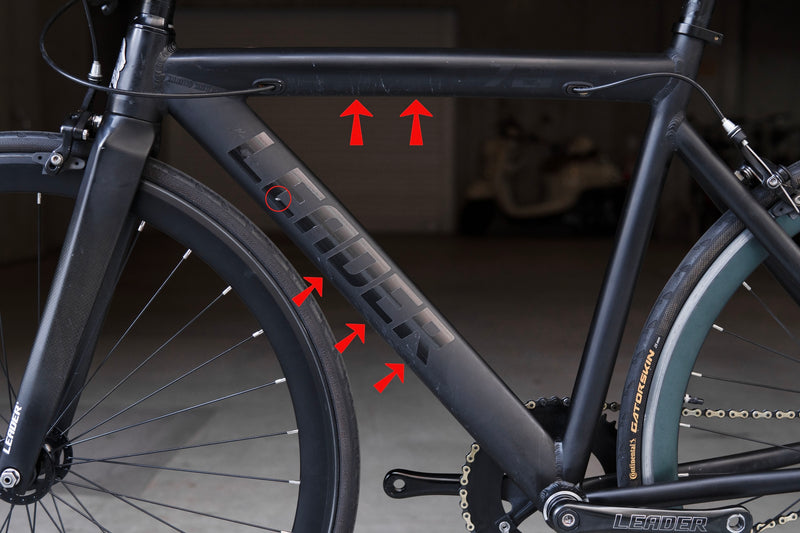 LEADER 721TR Custom Bike  (BLACK / XS) 【USED】