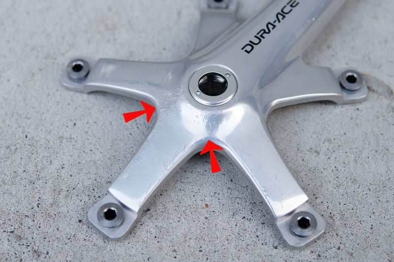SHIMANO DURA-ACE FC-7710  (オクタリンク) チェーンリング・BBセット【USED】