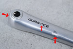 SHIMANO DURA-ACE FC-7710  (オクタリンク) チェーンリング・BBセット【USED】