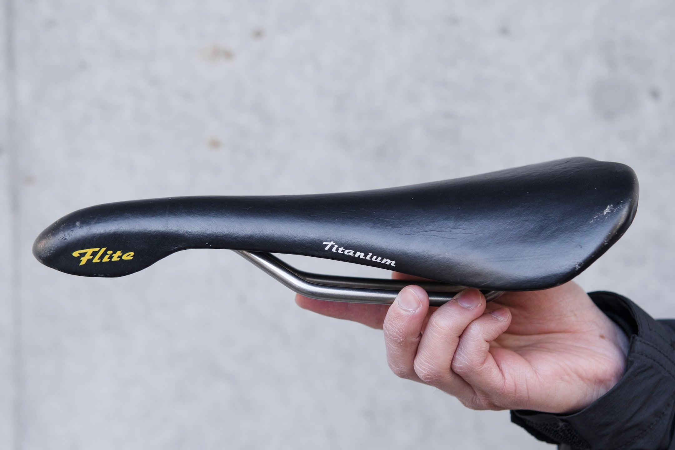 Selle italia flite 1990 Titanium ブラック 中古 selle ITALIA FLITE 1990【USED】