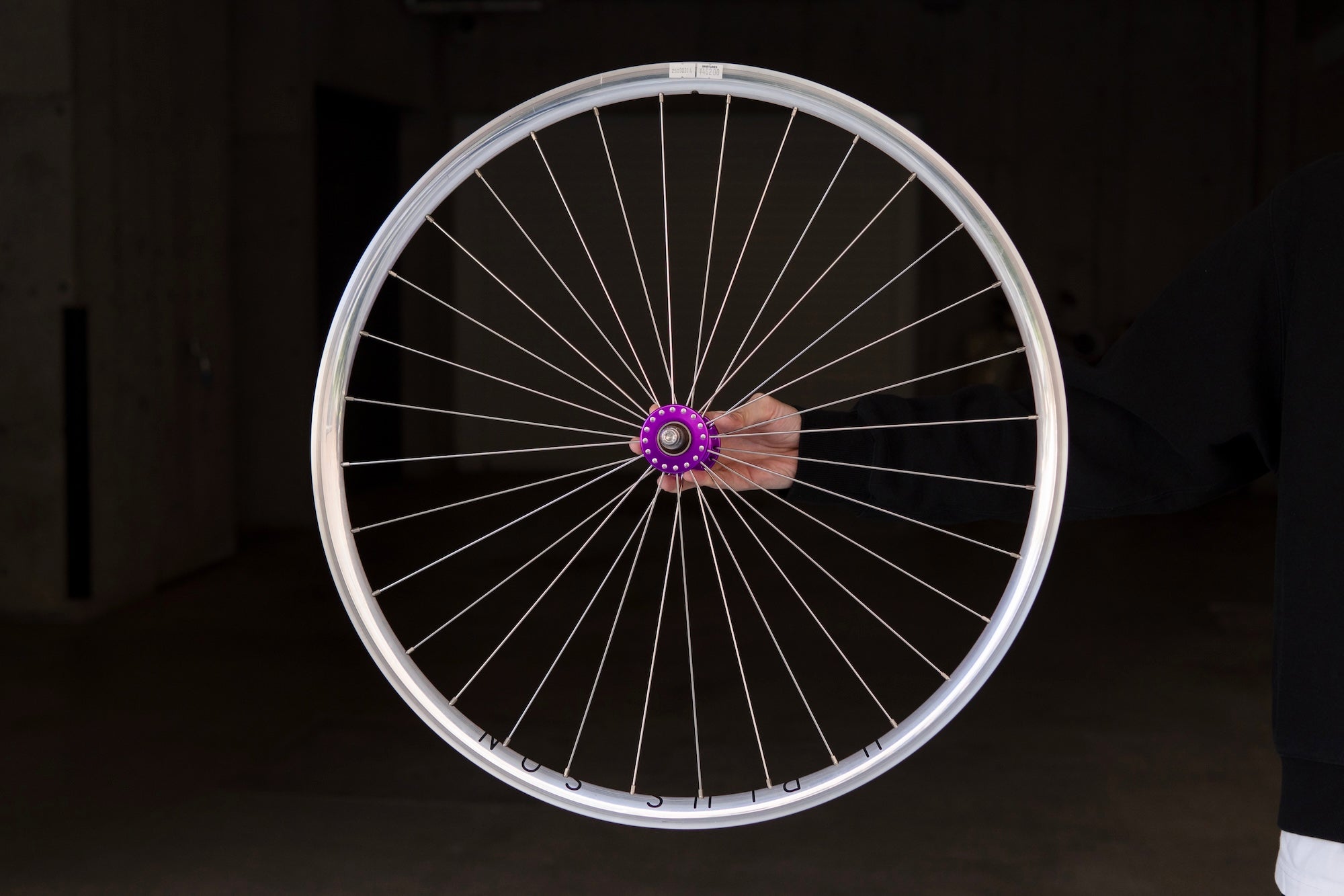 USED】H PLUS SON AT-25 (Polish) × PHILWOOD LOW FLANGE TRACK HUB(Purple
