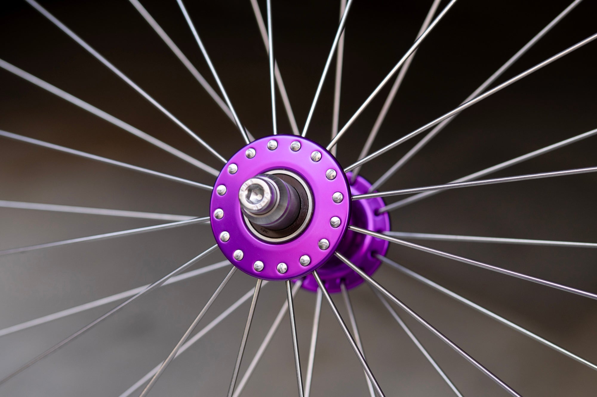 USED】H PLUS SON AT-25 (Polish) × PHILWOOD LOW FLANGE TRACK HUB(Purple