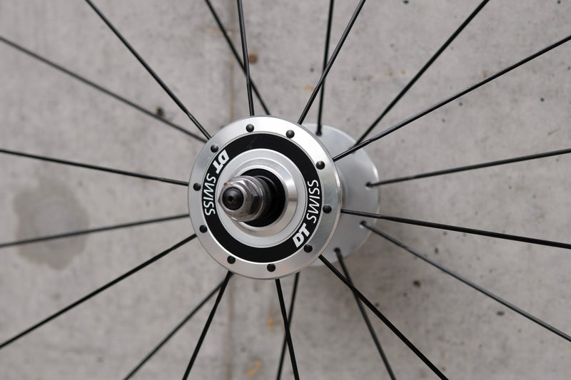 BROTURES F CARBON RIM × DT SWISS TRACK HUB F/R SET (Tubular)【USED】