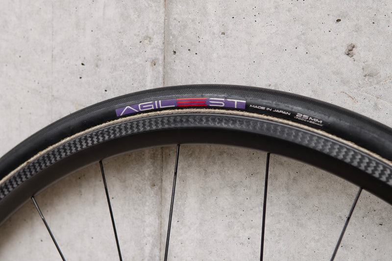 BROTURES F CARBON RIM × DT SWISS TRACK HUB F/R SET (Tubular)【USED】