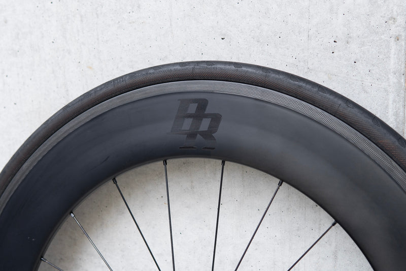 USED BROTURES SHRED88 CARBON RIM × BROTURES TRIPLE THREAT HUB Custom Wheel (F/R Set)【USED】