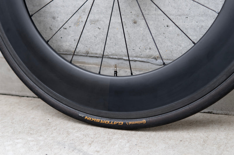 USED BROTURES SHRED88 CARBON RIM × BROTURES TRIPLE THREAT HUB Custom Wheel (F/R Set)【USED】