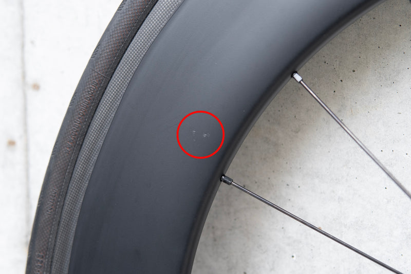 USED BROTURES SHRED88 CARBON RIM × BROTURES TRIPLE THREAT HUB Custom Wheel (F/R Set)【USED】